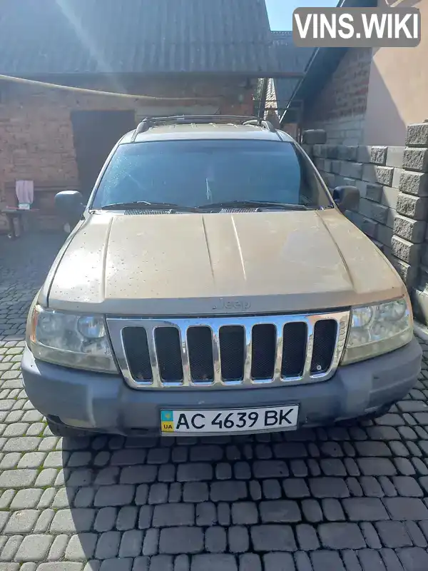 Позашляховик / Кросовер Jeep Grand Cherokee 1999 3.96 л. Автомат обл. Волинська, Луцьк - Фото 1/4