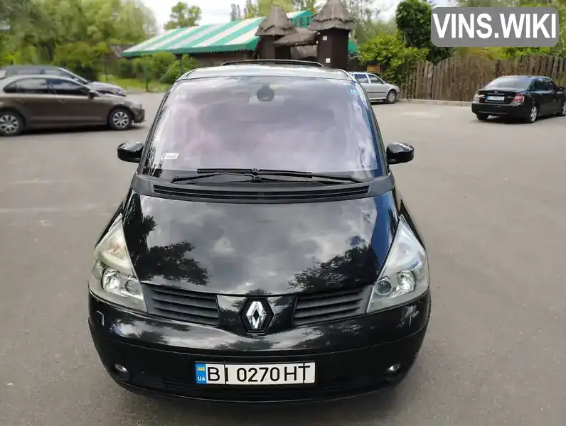 Мінівен Renault Espace 2004 2.96 л. обл. Дніпропетровська, Дніпро (Дніпропетровськ) - Фото 1/16