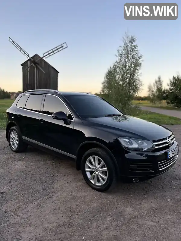 Позашляховик / Кросовер Volkswagen Touareg 2012 3 л. Автомат обл. Полтавська, Диканька - Фото 1/13