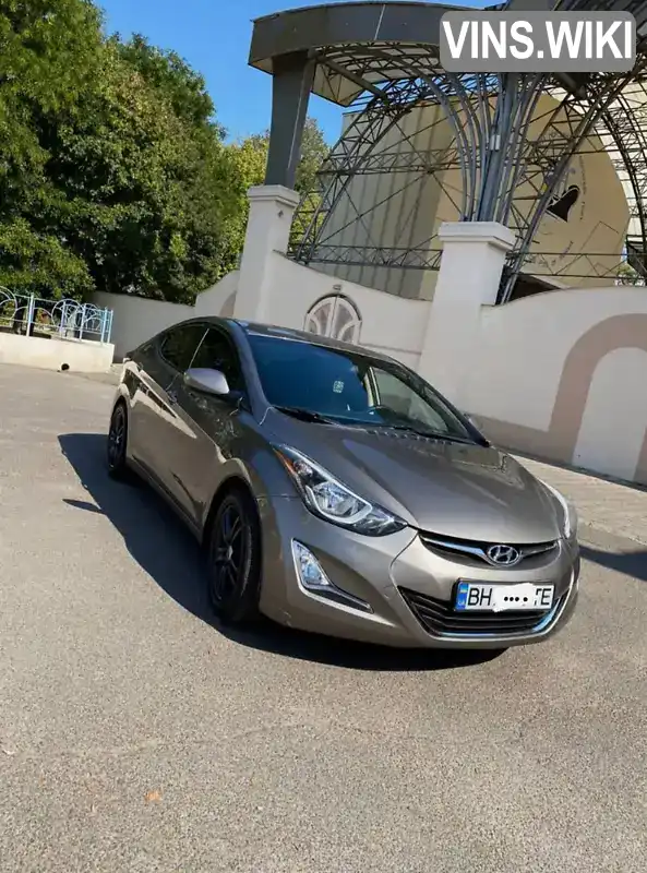 5NPDH4AEXFH581952 Hyundai Elantra 2014 Седан 1.8 л. Фото 1