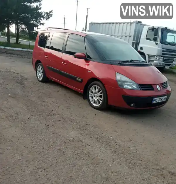 Мінівен Renault Grand Espace 2002 2 л. Ручна / Механіка обл. Львівська, Мостиська - Фото 1/10