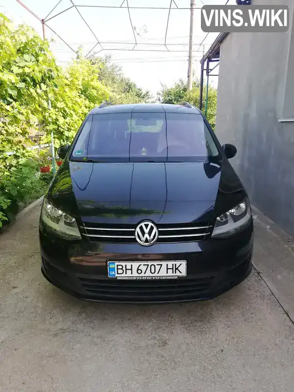 Мінівен Volkswagen Sharan 2012 1.97 л. обл. Одеська, Одеса - Фото 1/13