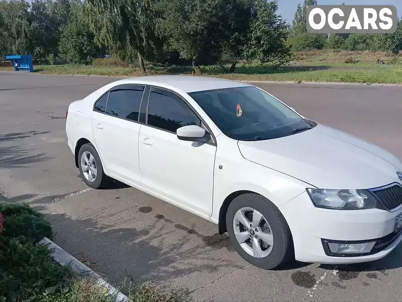 Ліфтбек Skoda Rapid 2013 1.6 л. Ручна / Механіка обл. Сумська, Конотоп - Фото 1/21