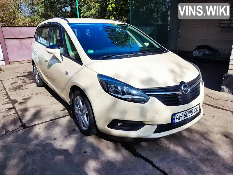 Минивэн Opel Zafira Tourer 2018 2 л. Автомат обл. Донецкая, Александровка - Фото 1/21