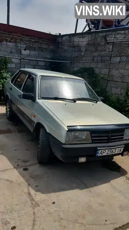 Седан ВАЗ / Lada 21099 2003 1.5 л. Ручная / Механика обл. Запорожская, Запорожье - Фото 1/10