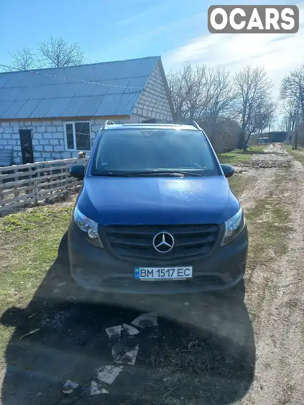 Мінівен Mercedes-Benz Vito 2016 2.1 л. Ручна / Механіка обл. Сумська, Ромни - Фото 1/15