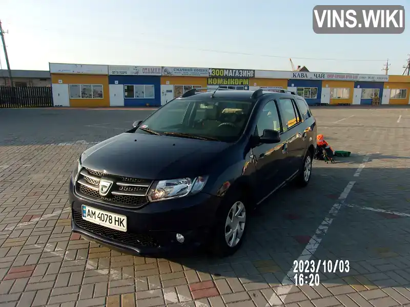 Седан Dacia Logan 2013 1.46 л. Ручна / Механіка обл. Житомирська, Житомир - Фото 1/13