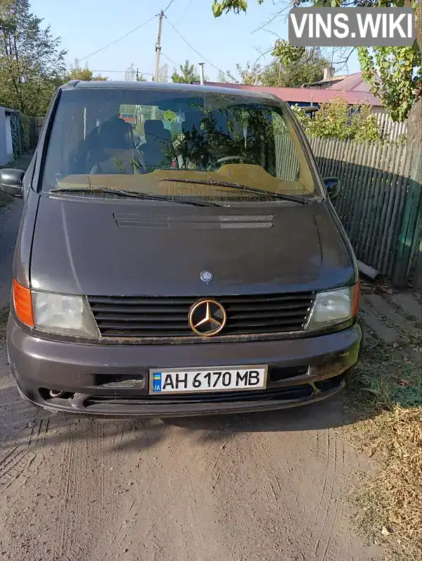 Мінівен Mercedes-Benz Vito 2000 2.2 л. Ручна / Механіка обл. Донецька, Мирноград (Димитров) - Фото 1/17