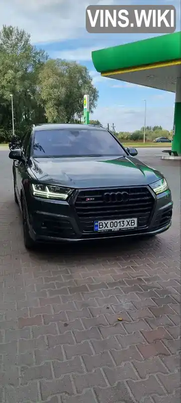 Позашляховик / Кросовер Audi SQ7 2017 3.96 л. Автомат обл. Хмельницька, Хмельницький - Фото 1/21