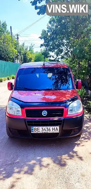 Мінівен Fiat Doblo 2006 1.2 л. Ручна / Механіка обл. Миколаївська, Єланець - Фото 1/3