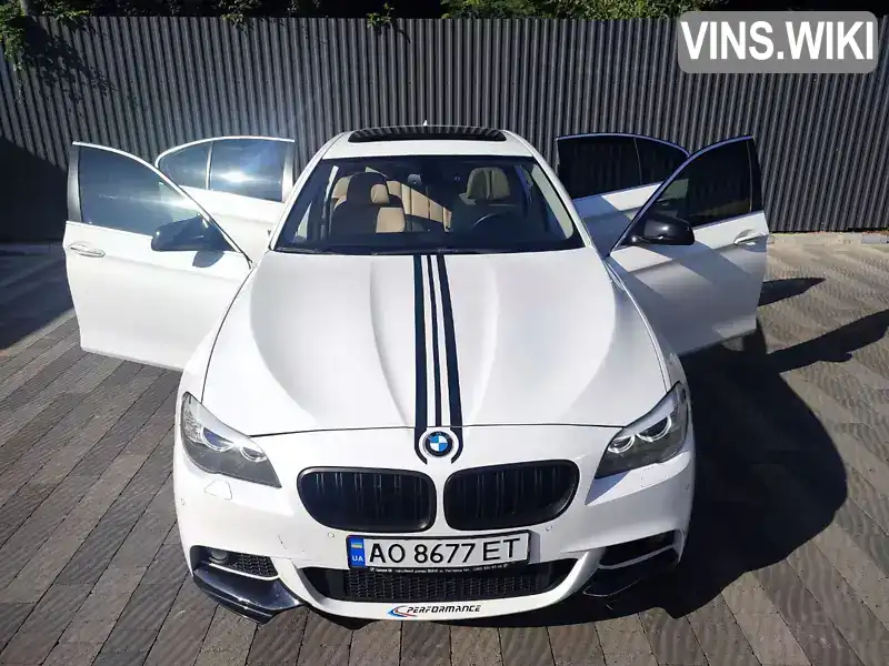 Седан BMW 5 Series 2012 2.98 л. Автомат обл. Закарпатська, Ужгород - Фото 1/21