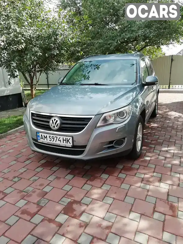 Позашляховик / Кросовер Volkswagen Tiguan 2007 1.4 л. Ручна / Механіка обл. Житомирська, Звягель - Фото 1/21