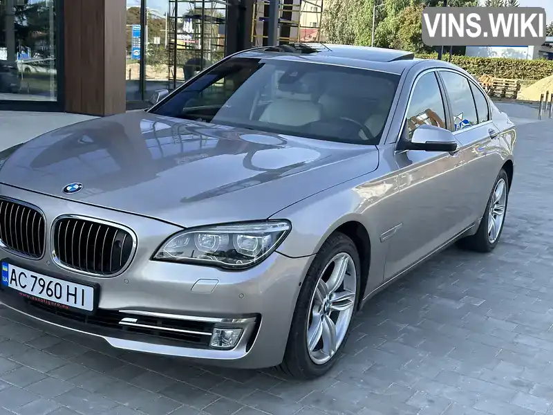 Седан BMW 7 Series 2012 4 л. Автомат обл. Волынская, Луцк - Фото 1/21