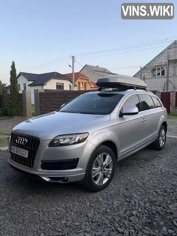 Внедорожник / Кроссовер Audi Q7 2011 2.97 л. Типтроник обл. Закарпатская, Ужгород - Фото 1/11