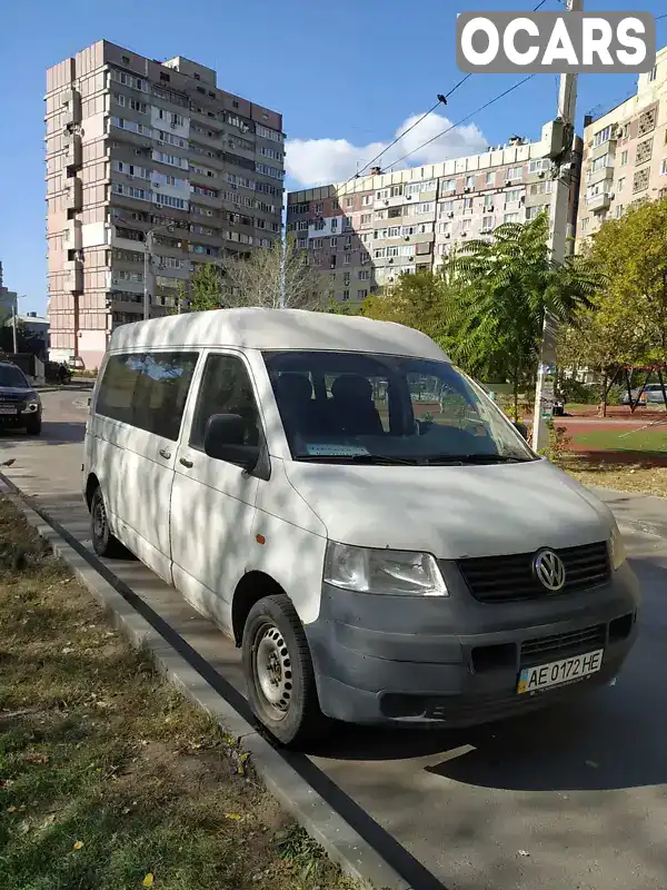 Мінівен Volkswagen Transporter 2006 1.98 л. Ручна / Механіка обл. Дніпропетровська, Дніпро (Дніпропетровськ) - Фото 1/9