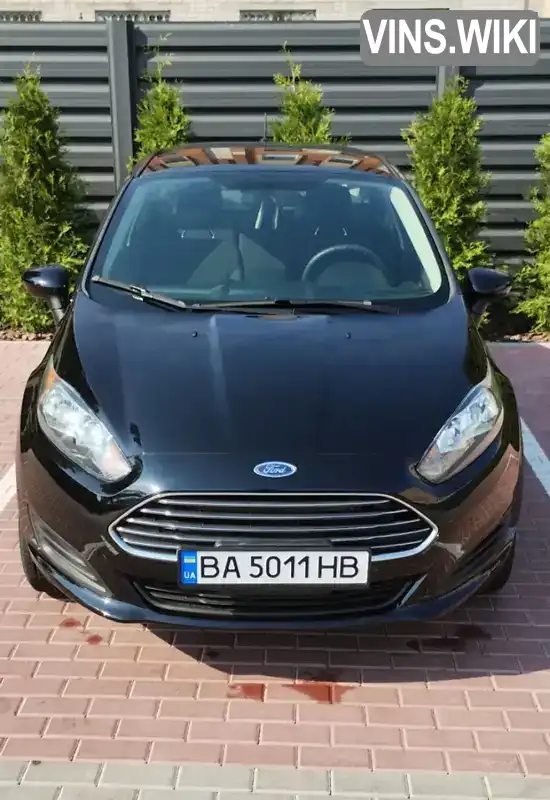 Седан Ford Fiesta 2018 1.6 л. Автомат обл. Черкаська, Черкаси - Фото 1/21