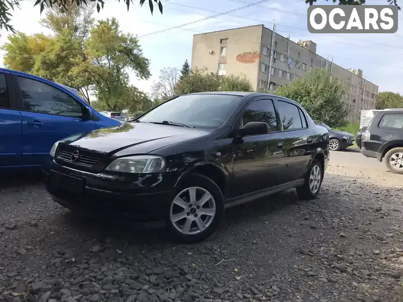 Седан Opel Astra 2008 1.6 л. Ручна / Механіка обл. Закарпатська, Ужгород - Фото 1/9