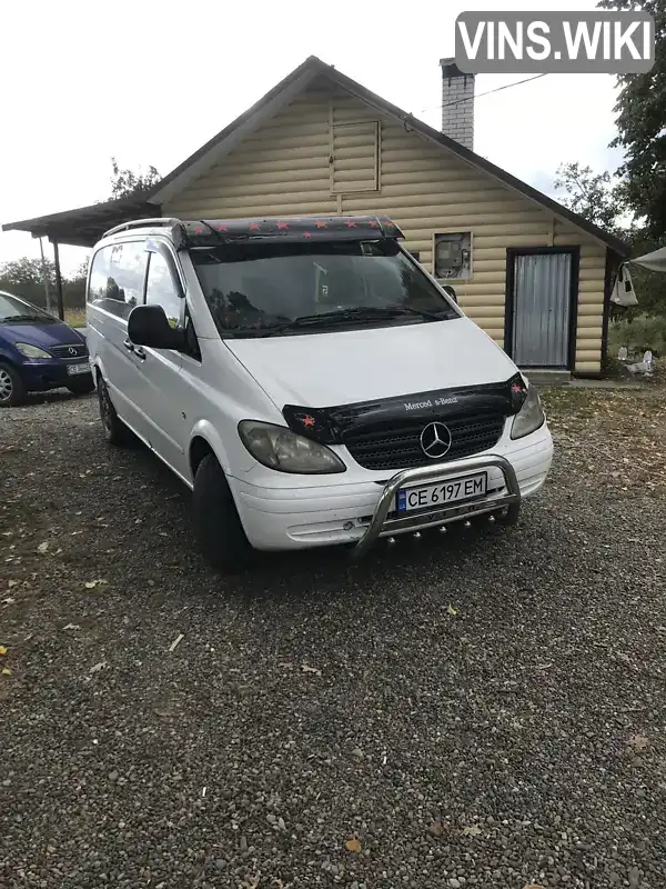 Минивэн Mercedes-Benz Vito 2004 2.15 л. Ручная / Механика обл. Черновицкая, Выжница - Фото 1/8