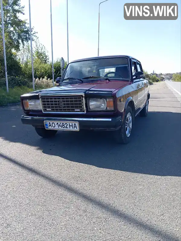 Седан ВАЗ / Lada 2107 2002 1.6 л. Ручна / Механіка обл. Закарпатська, Іршава - Фото 1/14