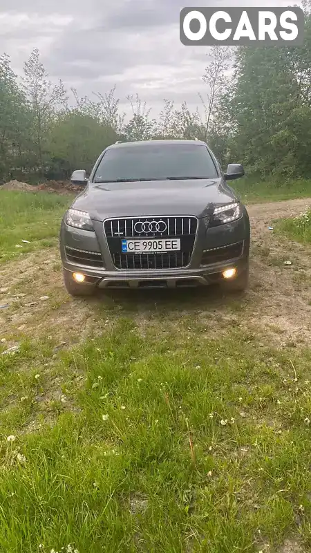 Позашляховик / Кросовер Audi Q7 2014 3 л. Автомат обл. Чернівецька, Чернівці - Фото 1/21