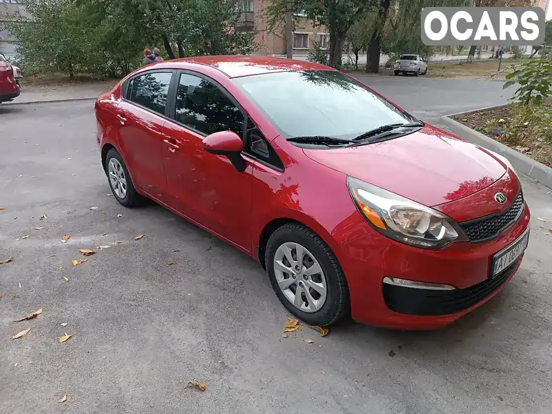 Седан Kia Rio 2017 1.59 л. Автомат обл. Кировоградская, Знаменка - Фото 1/21