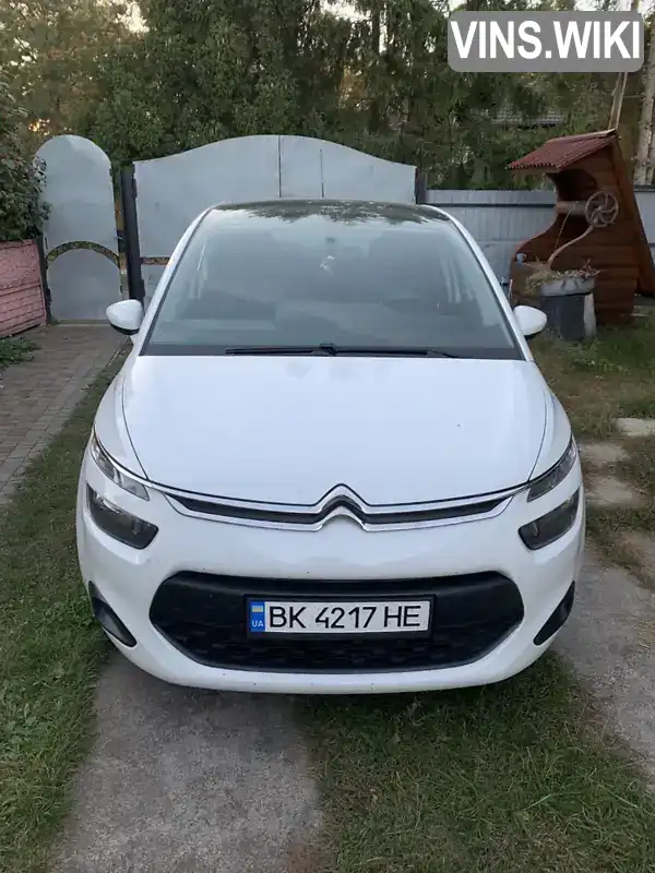 Микровэн Citroen C4 Picasso 2013 1.56 л. Ручная / Механика обл. Ровенская, Березно - Фото 1/6