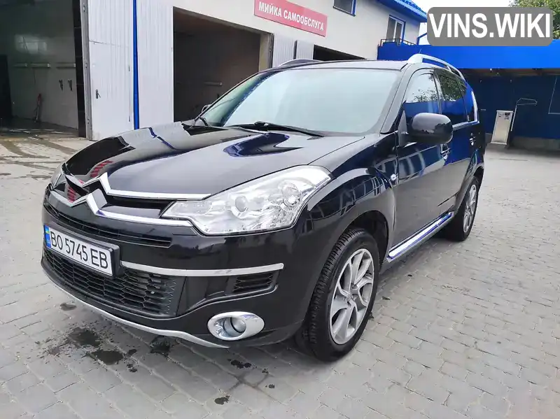 Внедорожник / Кроссовер Citroen C-Crosser 2007 2.2 л. Ручная / Механика обл. Тернопольская, Кременец - Фото 1/12