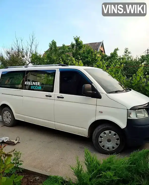 Минивэн Volkswagen Transporter 2009 2.5 л. Ручная / Механика обл. Днепропетровская, Павлоград - Фото 1/13