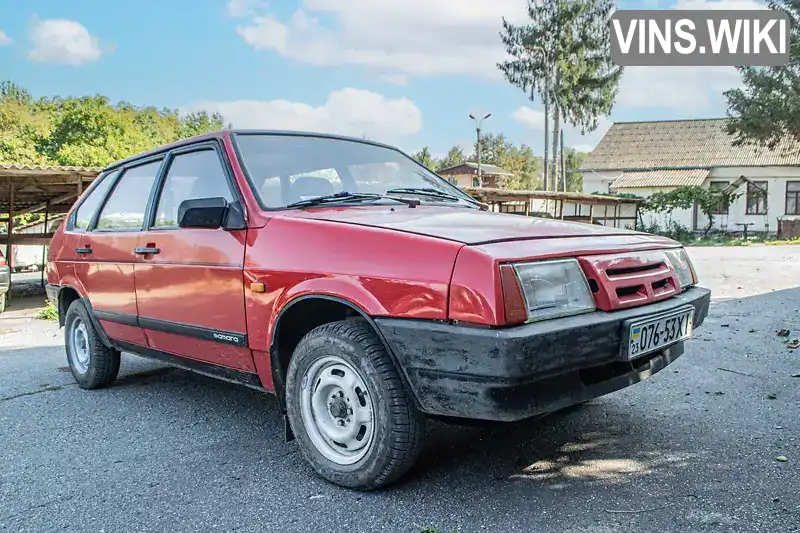 Хетчбек ВАЗ / Lada 2109 1990 1.3 л. Ручна / Механіка обл. Хмельницька, Кам'янець-Подільський - Фото 1/9