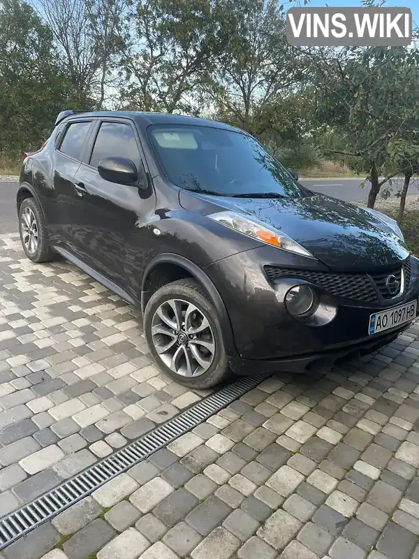 Внедорожник / Кроссовер Nissan Juke 2012 1.62 л. Вариатор обл. Закарпатская, Мукачево - Фото 1/5