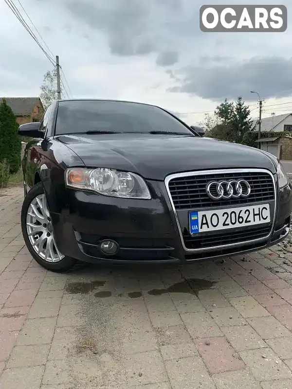 Седан Audi A4 2007 1.6 л. Ручна / Механіка обл. Закарпатська, Тячів - Фото 1/21