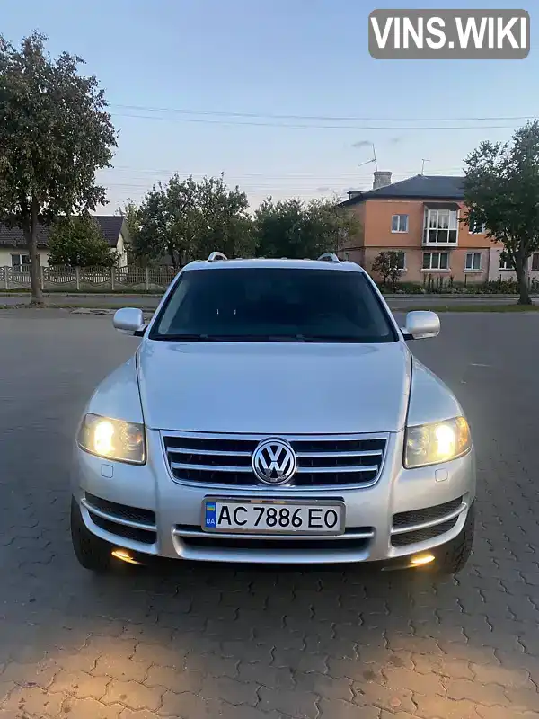 Внедорожник / Кроссовер Volkswagen Touareg 2006 2.5 л. Автомат обл. Волынская, Ковель - Фото 1/21