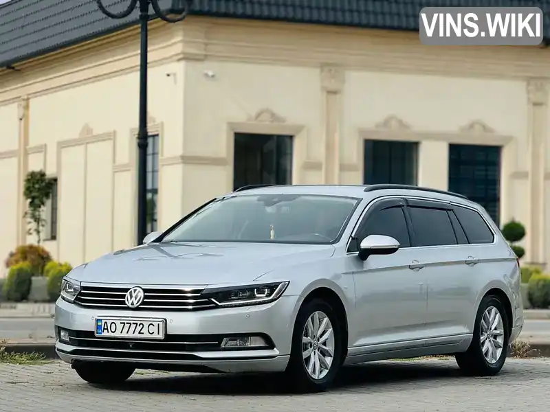 Універсал Volkswagen Passat 2015 1.97 л. Автомат обл. Закарпатська, Мукачево - Фото 1/21