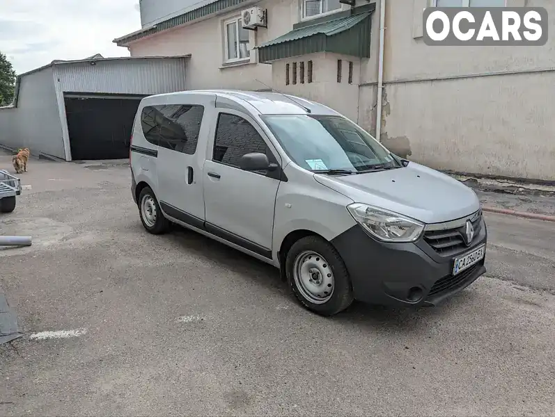 Мінівен Renault Dokker 2016 1.5 л. Ручна / Механіка обл. Черкаська, Черкаси - Фото 1/17