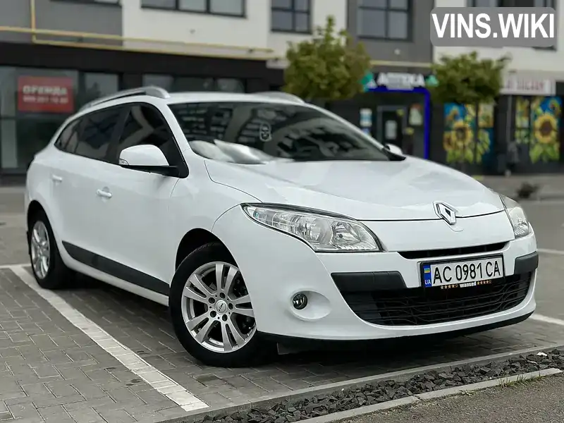 Универсал Renault Megane 2012 1.46 л. Ручная / Механика обл. Волынская, Ковель - Фото 1/21