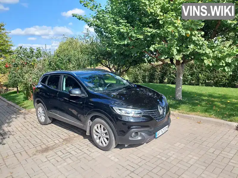 Позашляховик / Кросовер Renault Kadjar 2017 1.6 л. Ручна / Механіка обл. Запорізька, Запоріжжя - Фото 1/12