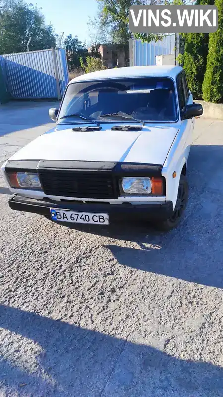 Седан ВАЗ / Lada 2107 1993 1.45 л. Ручная / Механика обл. Кировоградская, Кропивницкий (Кировоград) - Фото 1/5