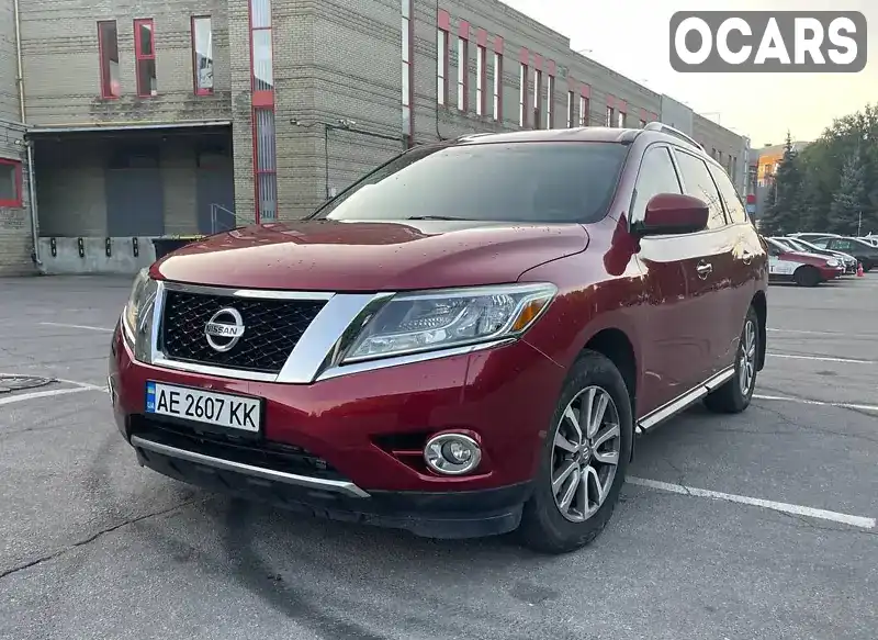 Позашляховик / Кросовер Nissan Pathfinder 2015 3.5 л. Варіатор обл. Дніпропетровська, Дніпро (Дніпропетровськ) - Фото 1/12