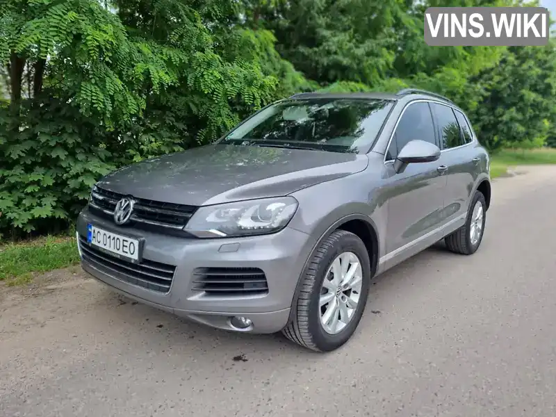 Внедорожник / Кроссовер Volkswagen Touareg 2013 3 л. Автомат обл. Волынская, Ковель - Фото 1/16