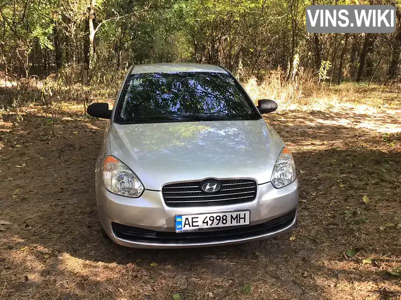 Седан Hyundai Accent 2008 1.4 л. Ручная / Механика обл. Днепропетровская, Каменское (Днепродзержинск) - Фото 1/10