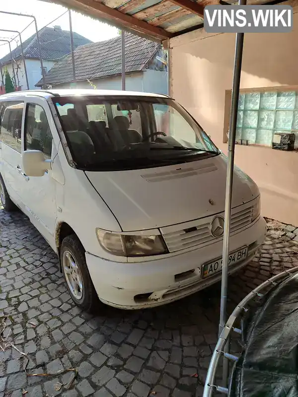 Минивэн Mercedes-Benz Vito 2001 2.15 л. обл. Закарпатская, Иршава - Фото 1/10