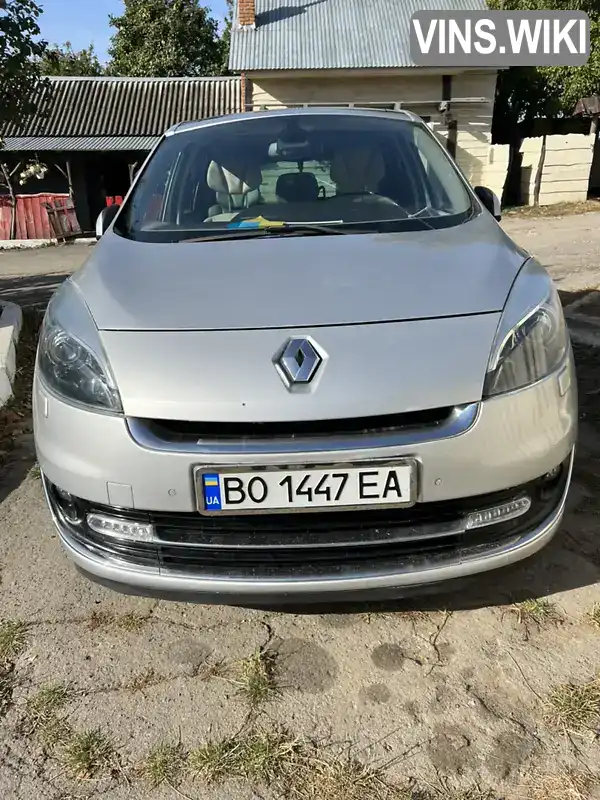 Мінівен Renault Grand Scenic 2012 1.5 л. Робот обл. Тернопільська, Тернопіль - Фото 1/21