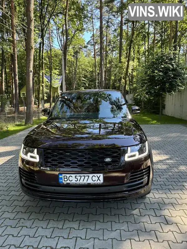 Внедорожник / Кроссовер Land Rover Range Rover 2021 3 л. обл. Львовская, Львов - Фото 1/21