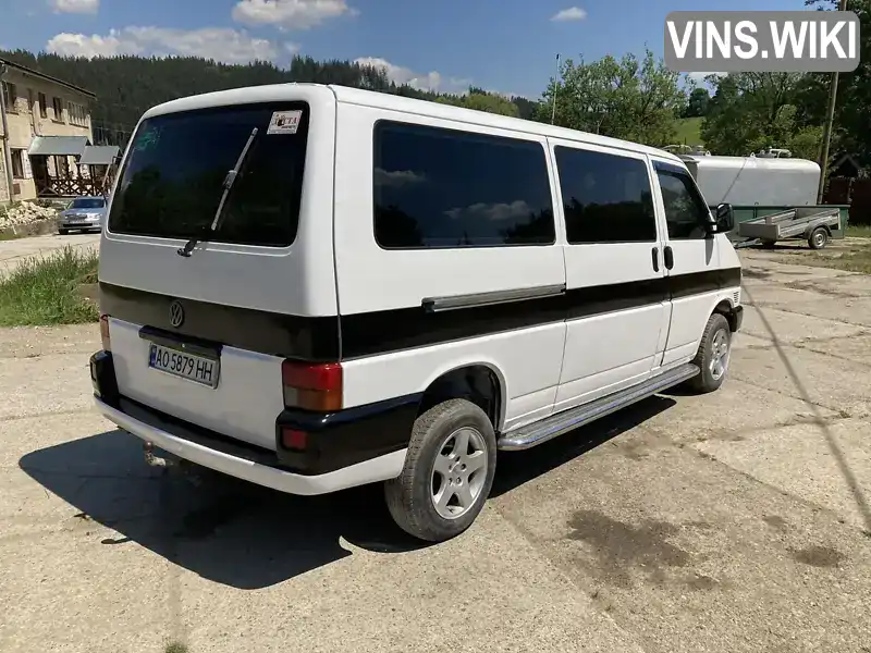 Мінівен Volkswagen Transporter 1998 2.5 л. Ручна / Механіка обл. Закарпатська, Рахів - Фото 1/7