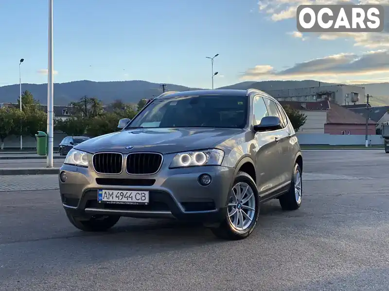 Позашляховик / Кросовер BMW X3 2013 2 л. Автомат обл. Закарпатська, Свалява - Фото 1/21