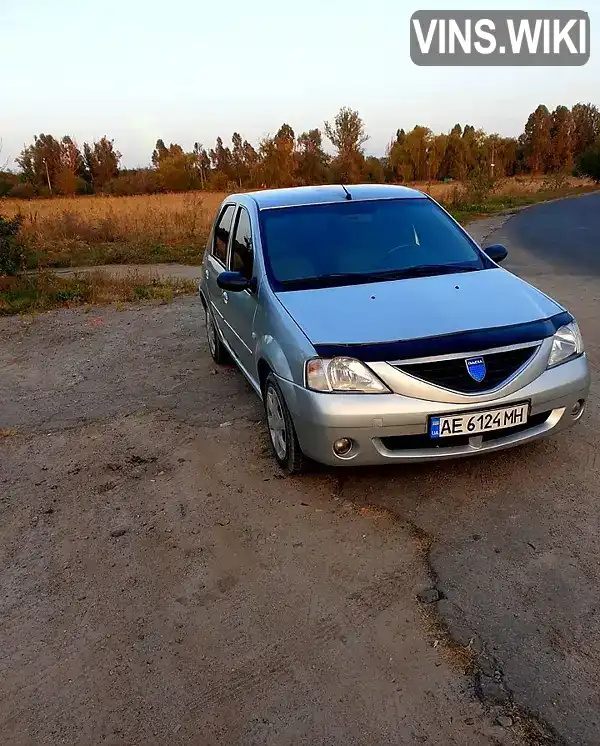 Седан Dacia Logan 2007 1.6 л. Ручная / Механика обл. Днепропетровская, Днепр (Днепропетровск) - Фото 1/5