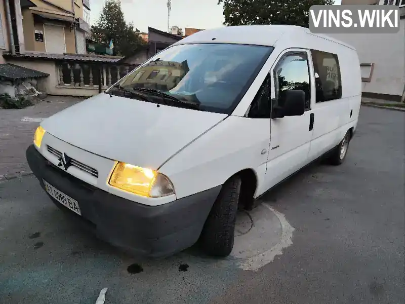 Мінівен Citroen Jumpy 2002 2 л. Ручна / Механіка обл. Івано-Франківська, Калуш - Фото 1/21