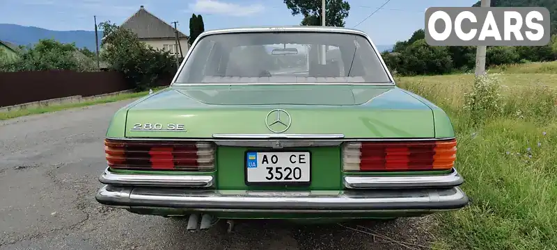 Седан Mercedes-Benz S-Class 1977 2.8 л. Автомат обл. Закарпатська, Ужгород - Фото 1/15