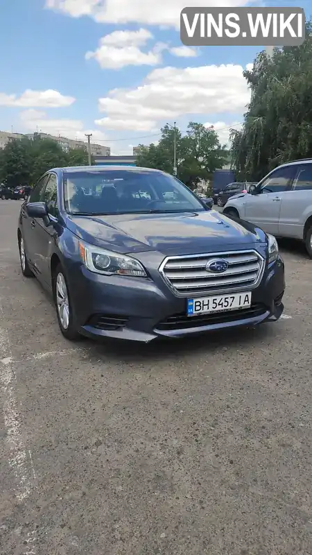 Седан Subaru Legacy 2015 2.46 л. Варіатор обл. Одеська, Одеса - Фото 1/21