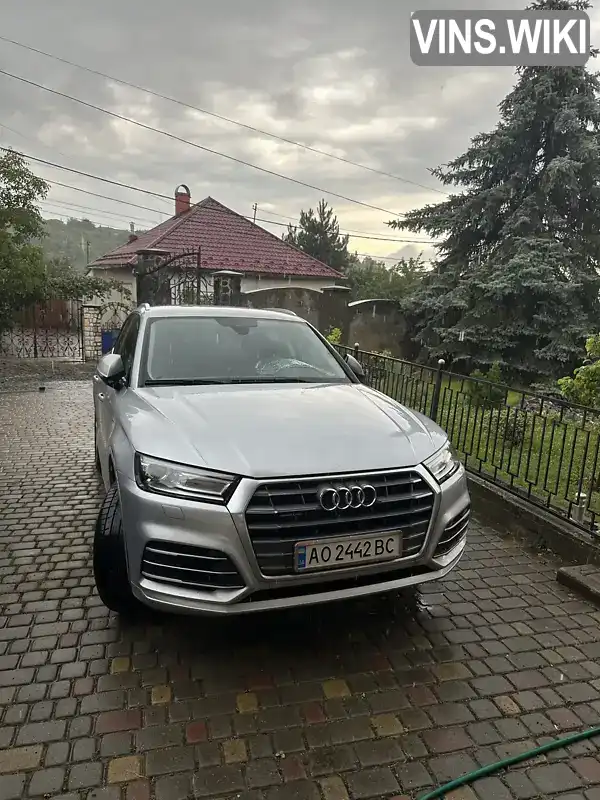 Позашляховик / Кросовер Audi Q5 2018 1.98 л. обл. Закарпатська, Ужгород - Фото 1/4